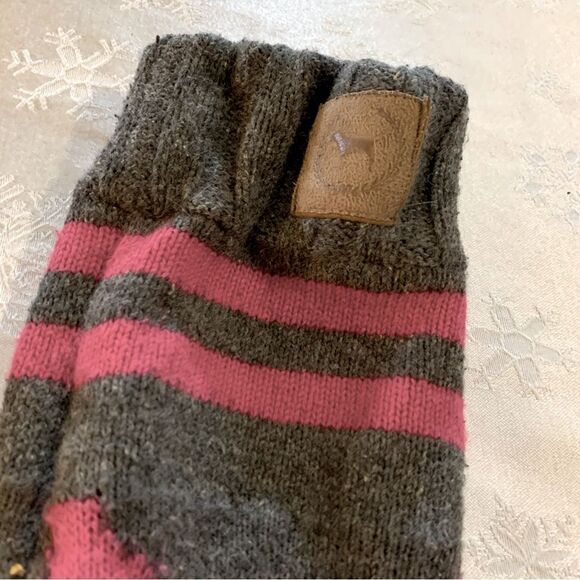 Vintage Pink by Victoria's Secret Knit Sock Boots knee High 23” Sz 10 Gorgeous - Picture 5 of 7